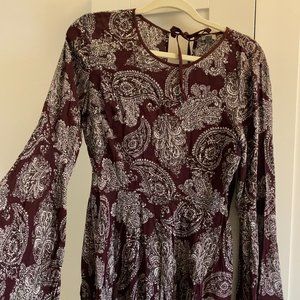 Urban Outfitters Bell Sleeve Dress